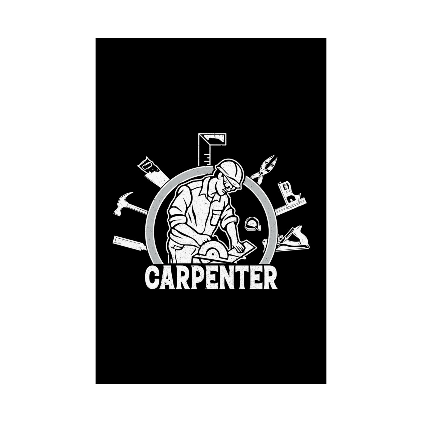 Carpenter Matte Vertical Posters