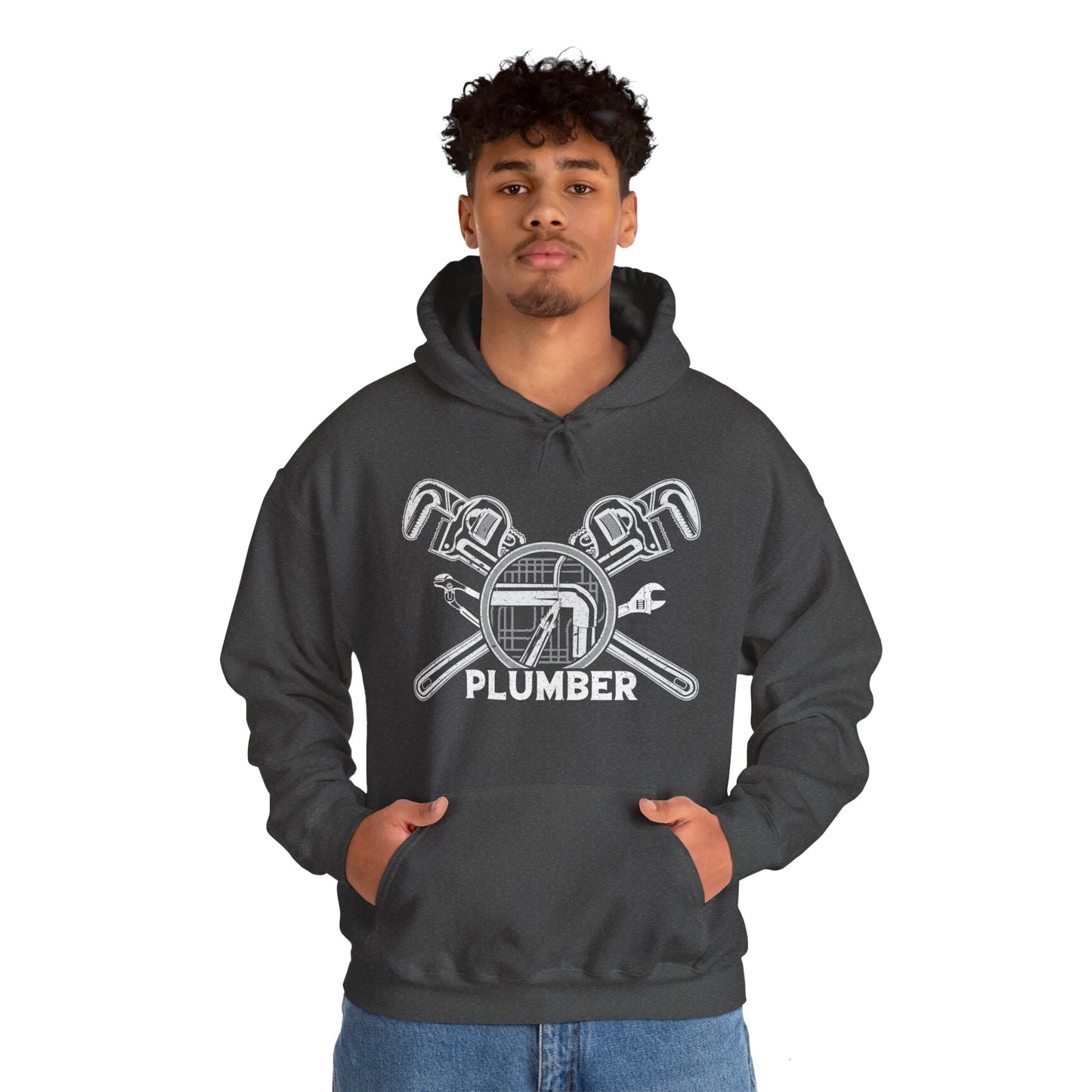 Plumber Unisex Heavy Blend™ Hooded Sweatshirt