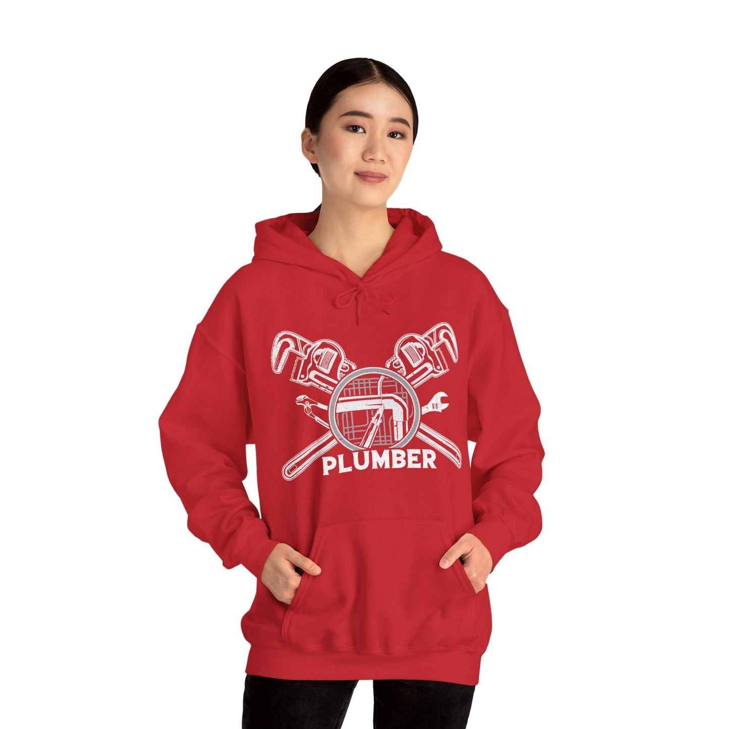 Plumber Unisex Heavy Blend™ Hooded Sweatshirt