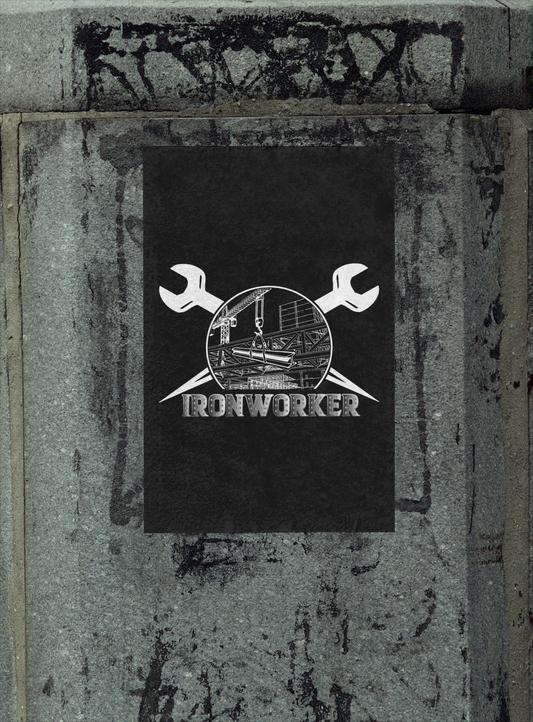 Ironworker Matte Vertical Posters